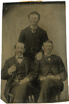 tintype from the Richard Tighe Harris collection
